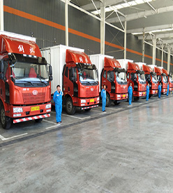 常州到本溪物流公司车辆展示